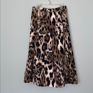 Vangelica animal (Leopard) Print skirt